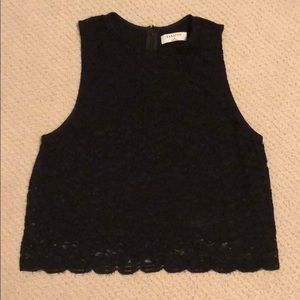 Babaton lace sleeveless blouse